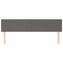 VidaXL 345856 tête de lit et pied de lit Gris