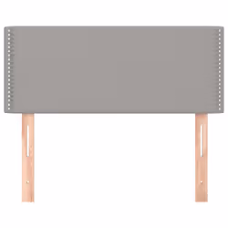 VidaXL 345864 tête de lit et pied de lit Gris clair