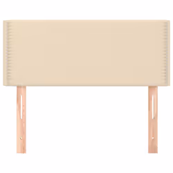 VidaXL 345869 tête de lit et pied de lit Crème
