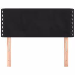 VidaXL 345880 tête de lit et pied de lit Noir