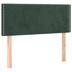 VidaXL 345881 tête de lit et pied de lit Vert foncé