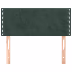 VidaXL 345881 tête de lit et pied de lit Vert foncé