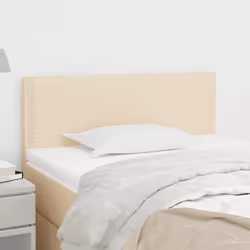 VidaXL 345889 tête de lit et pied de lit Crème