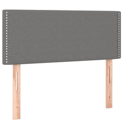 VidaXL 345905 tête de lit et pied de lit Gris foncé