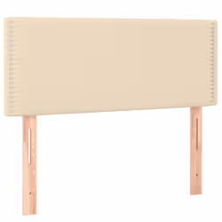VidaXL 345909, Crème, Polyester, Bois, 1000 mm, 78 cm, 88 cm, 50 mm