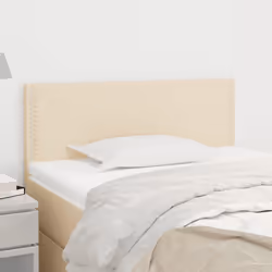 VidaXL 345909 tête de lit et pied de lit Crème