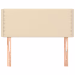 VidaXL 345909 tête de lit et pied de lit Crème