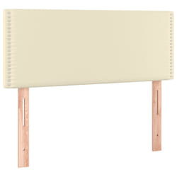VidaXL 345914 tête de lit et pied de lit Crème