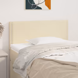 VidaXL 345914 tête de lit et pied de lit Crème