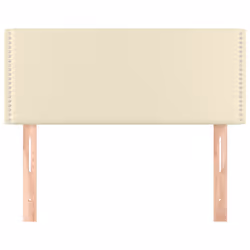 VidaXL 345914 tête de lit et pied de lit Crème