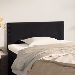 VidaXL 345920 tête de lit et pied de lit Noir