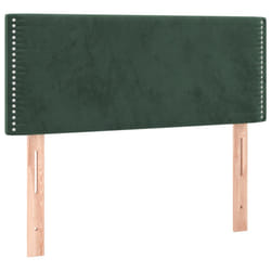 VidaXL 345921 tête de lit et pied de lit Vert foncé