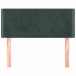 VidaXL 345921 tête de lit et pied de lit Vert foncé