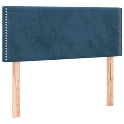 VidaXL 345922 tête de lit et pied de lit Bleu foncé