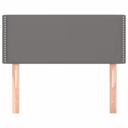 VidaXL 345925 tête de lit et pied de lit Gris foncé