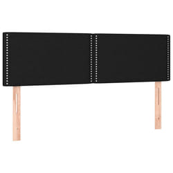 VidaXL 345926 tête de lit et pied de lit Noir