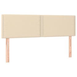 VidaXL 345929 tête de lit et pied de lit Crème