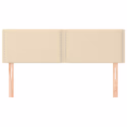 VidaXL 345929 tête de lit et pied de lit Crème