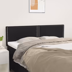 VidaXL 345932 tête de lit et pied de lit Noir