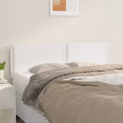 VidaXL 345933 tête de lit et pied de lit Blanc