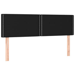 VidaXL 345946 tête de lit et pied de lit Noir