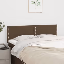 VidaXL 345947 tête de lit et pied de lit Marron foncé