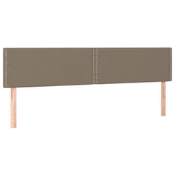 VidaXL 345948 tête de lit et pied de lit Taupe