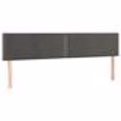 vidaXL Têtes de lit 2 pcs Gris foncé 80x5x78/88 cm Velours