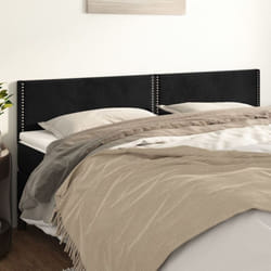 VidaXL 345960 tête de lit et pied de lit Noir