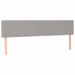 VidaXL 345964, Gris clair, Polyester, Bois, 1800 mm, 78 cm, 88 cm, 50 mm