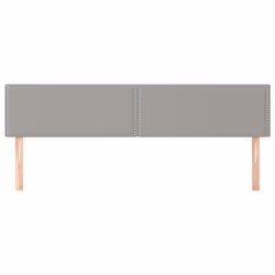 VidaXL 345964 tête de lit et pied de lit Gris clair