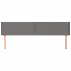 VidaXL 345965 tête de lit et pied de lit Gris foncé