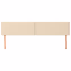 VidaXL 345969 tête de lit et pied de lit Crème