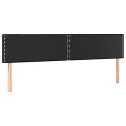 VidaXL 345972 tête de lit et pied de lit Noir