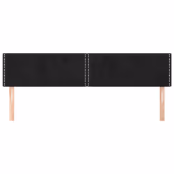 VidaXL 345980 tête de lit et pied de lit Noir
