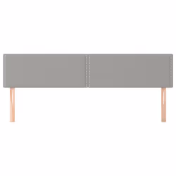 VidaXL 345984 tête de lit et pied de lit Gris clair