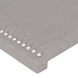 VidaXL 345984 tête de lit et pied de lit Gris clair - Vue supplémentaire 4