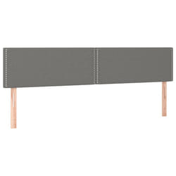 VidaXL 345985 tête de lit et pied de lit Gris foncé