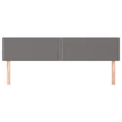 VidaXL 345985 tête de lit et pied de lit Gris foncé
