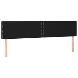 VidaXL 345986 tête de lit et pied de lit Noir