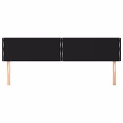 VidaXL 345986 tête de lit et pied de lit Noir