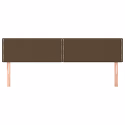 VidaXL 345987 tête de lit et pied de lit Marron foncé
