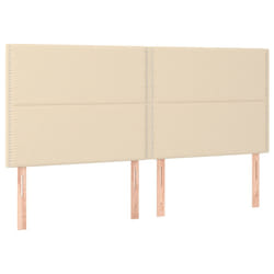VidaXL 345989 tête de lit et pied de lit Crème