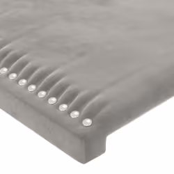 VidaXL 345998 tête de lit et pied de lit Gris clair - Vue supplémentaire 4