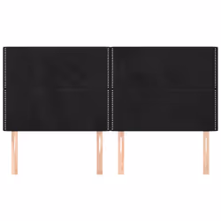 VidaXL 346000 tête de lit et pied de lit Noir
