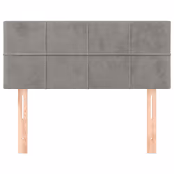 VidaXL 346012 tête de lit et pied de lit Gris clair