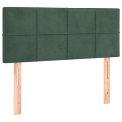VidaXL 346015 tête de lit et pied de lit Vert foncé
