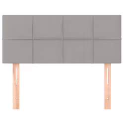 VidaXL 346018 tête de lit et pied de lit Gris clair