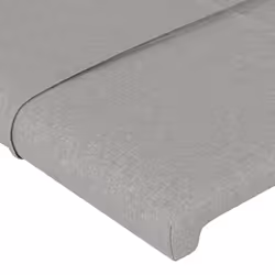 VidaXL 346018 tête de lit et pied de lit Gris clair - Vue supplémentaire 4