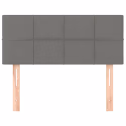 VidaXL 346019 tête de lit et pied de lit Gris foncé